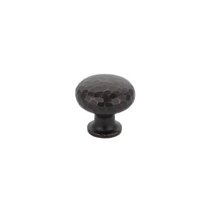 Arts & Crafts Round Dimpled Knob