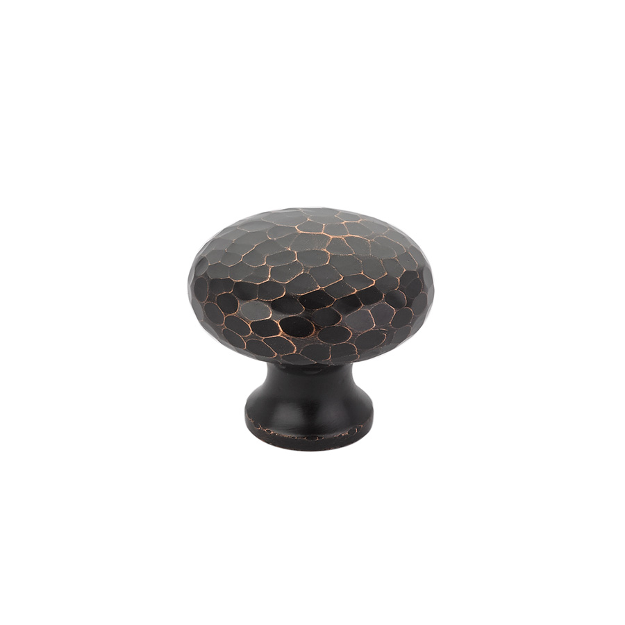 Arts & Crafts Round Dimpled Knob