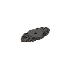 Ribbon & Reed Base Plate, for Knob