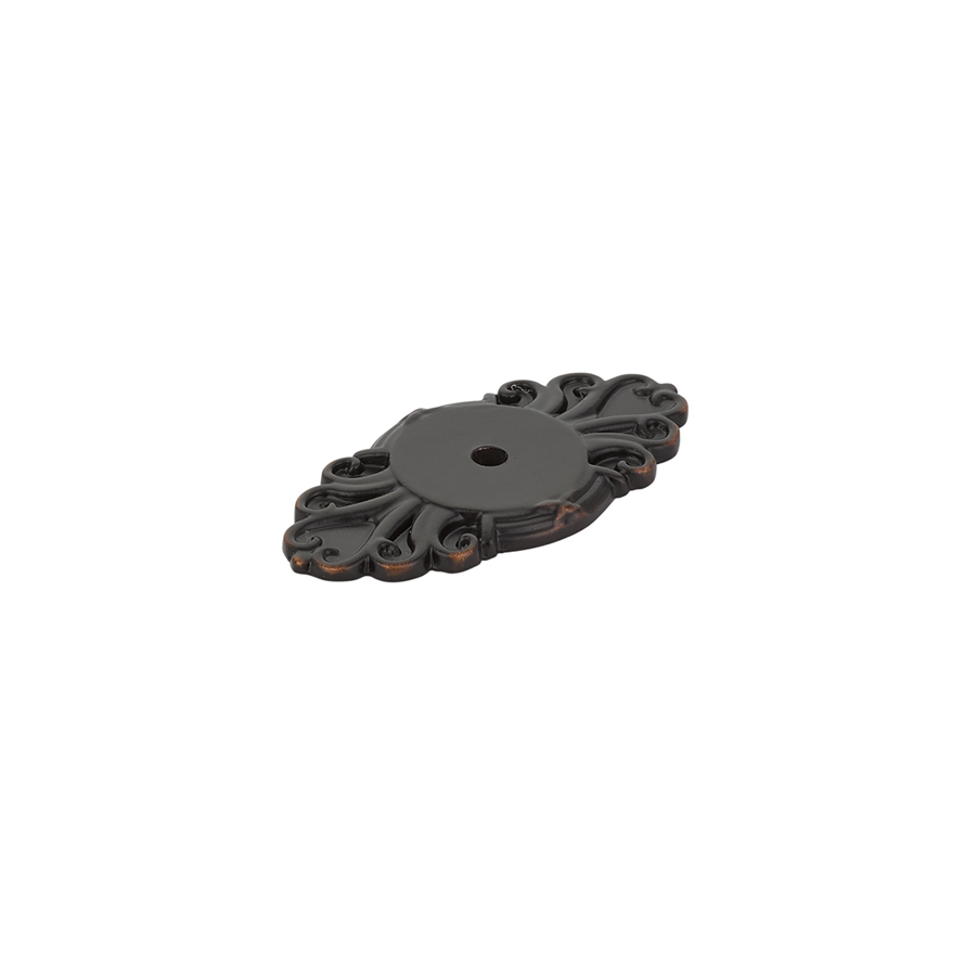 Ribbon & Reed Base Plate, for Knob