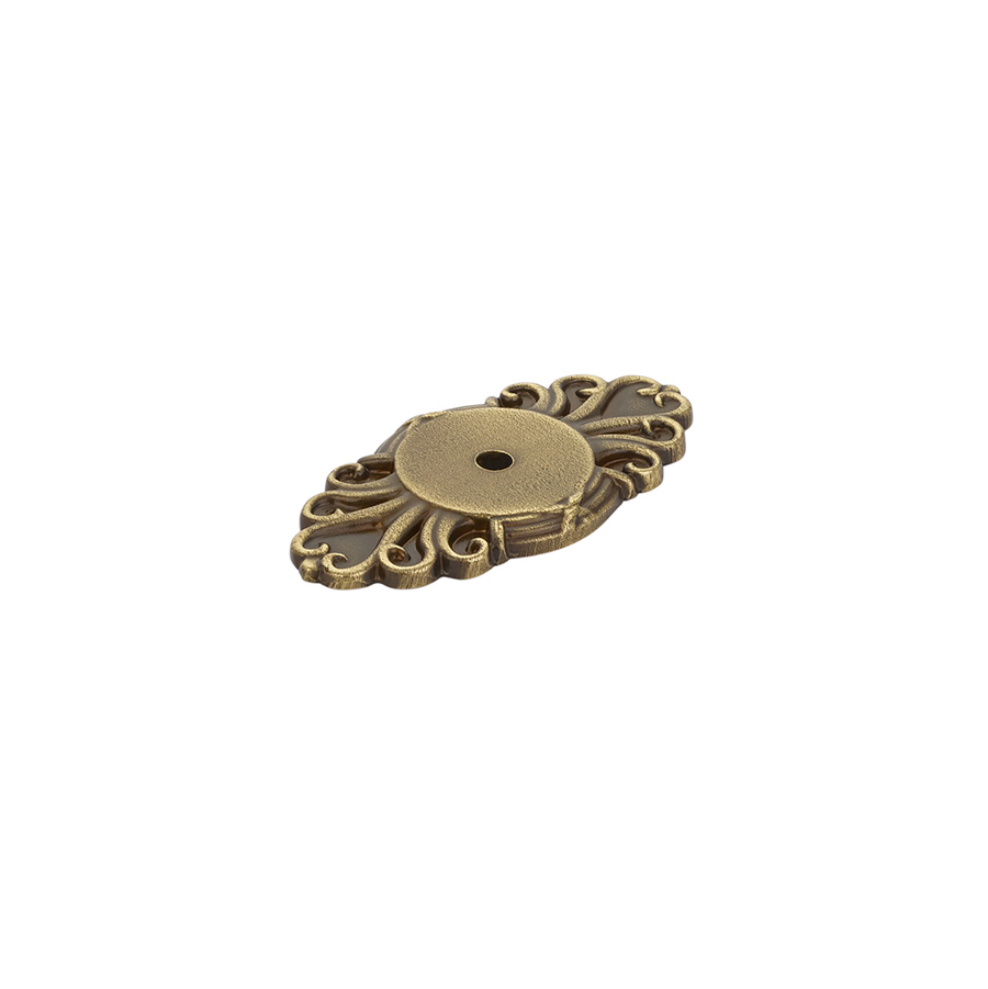 Ribbon & Reed Base Plate, for Knob