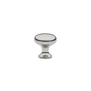 Traditional Cabinet Knob, Brass Providence
