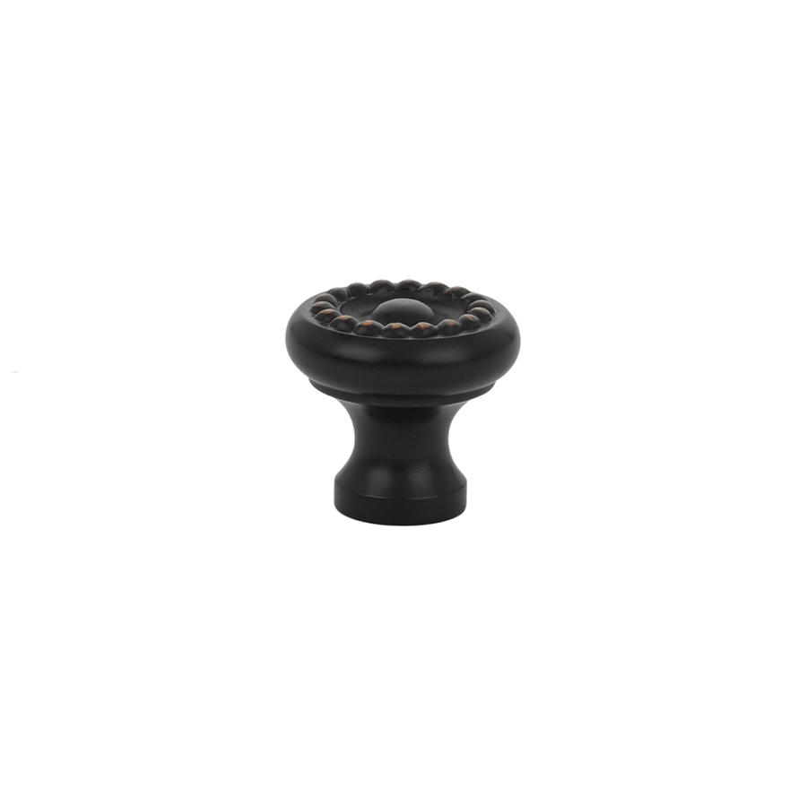 Traditional Cabinet Knob, Brass Rope