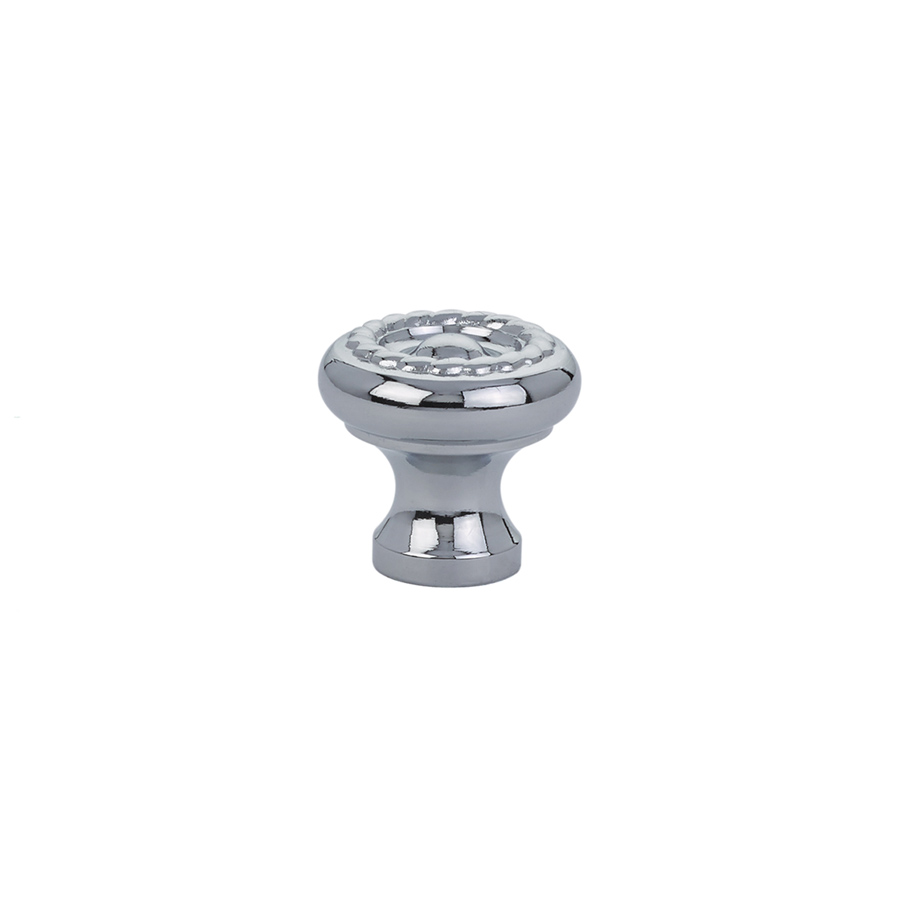 Traditional Cabinet Knob, Brass Rope