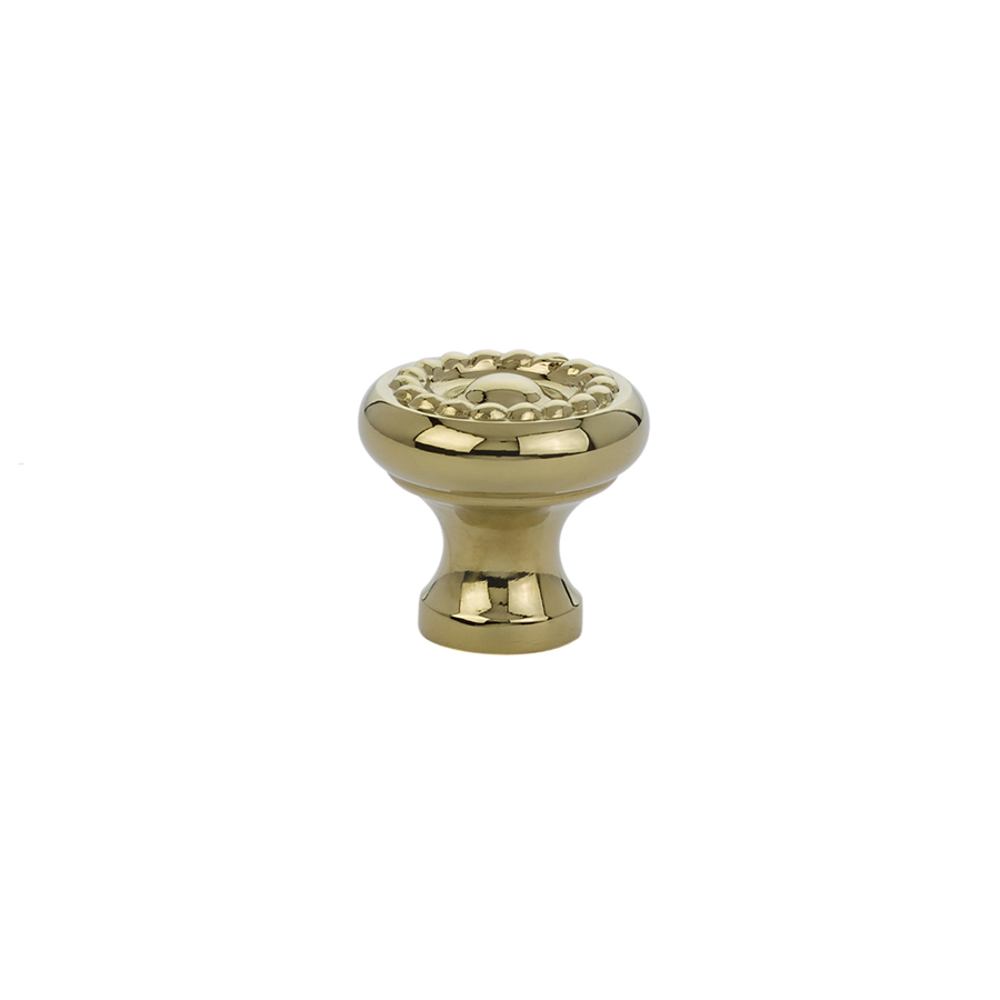Traditional Cabinet Knob, Brass Rope