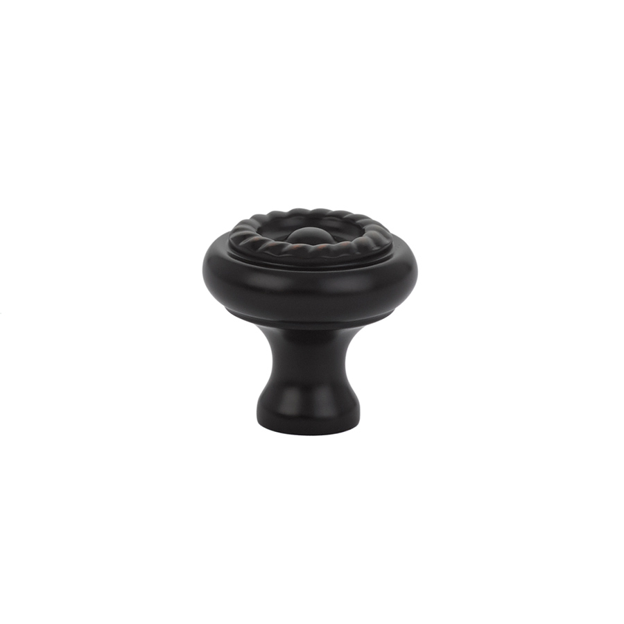 Traditional Cabinet Knob, Brass Rope