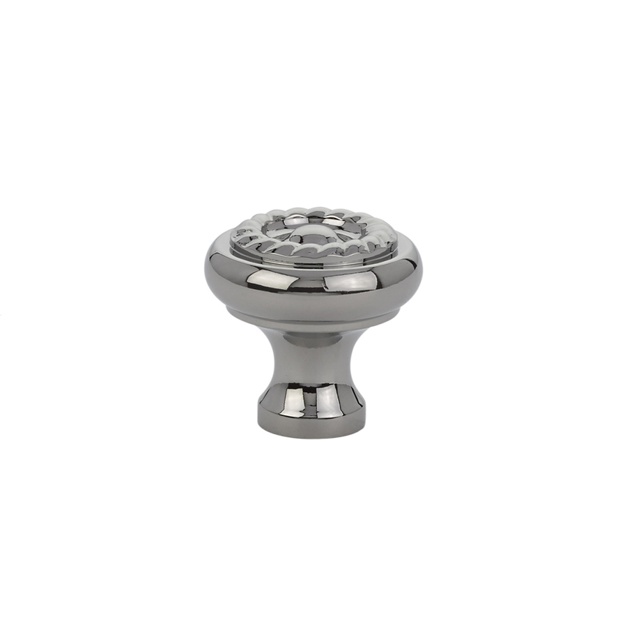 Traditional Cabinet Knob, Brass Rope