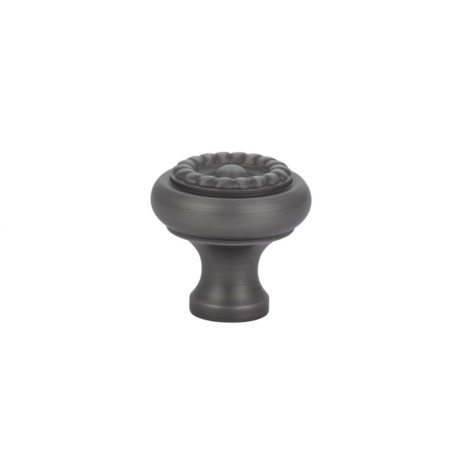 Traditional Cabinet Knob, Brass Rope