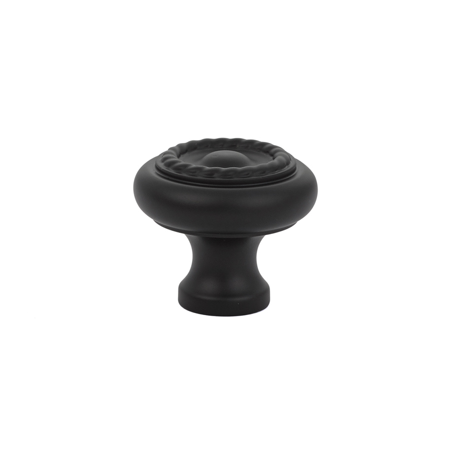 Traditional Cabinet Knob, Brass Rope