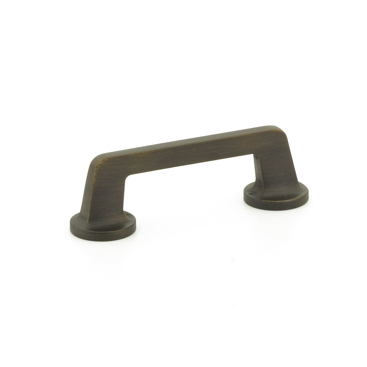 Northport Pull with Round Bases in Ancient Bronze