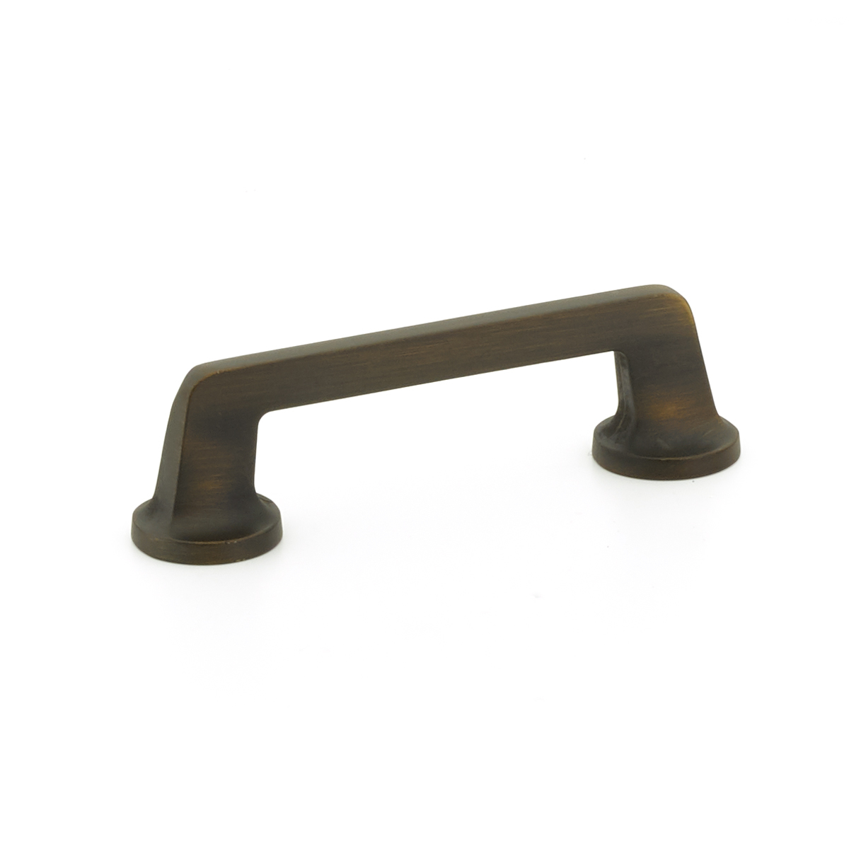 Northport Pull with Round Bases in Ancient Bronze