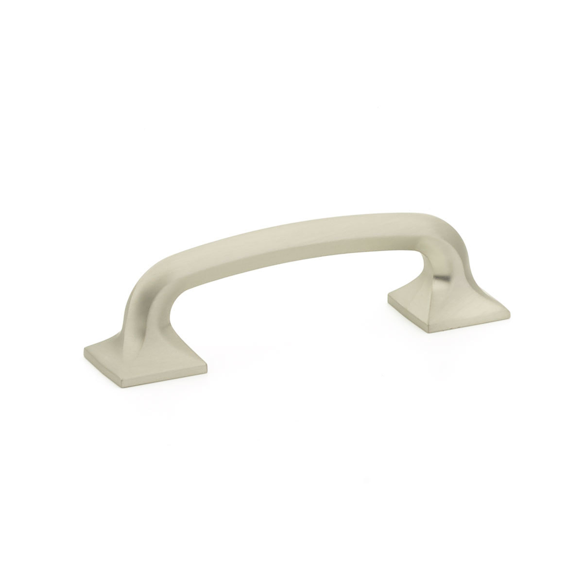 Northport Pull with Square Bases in Satin Nickel