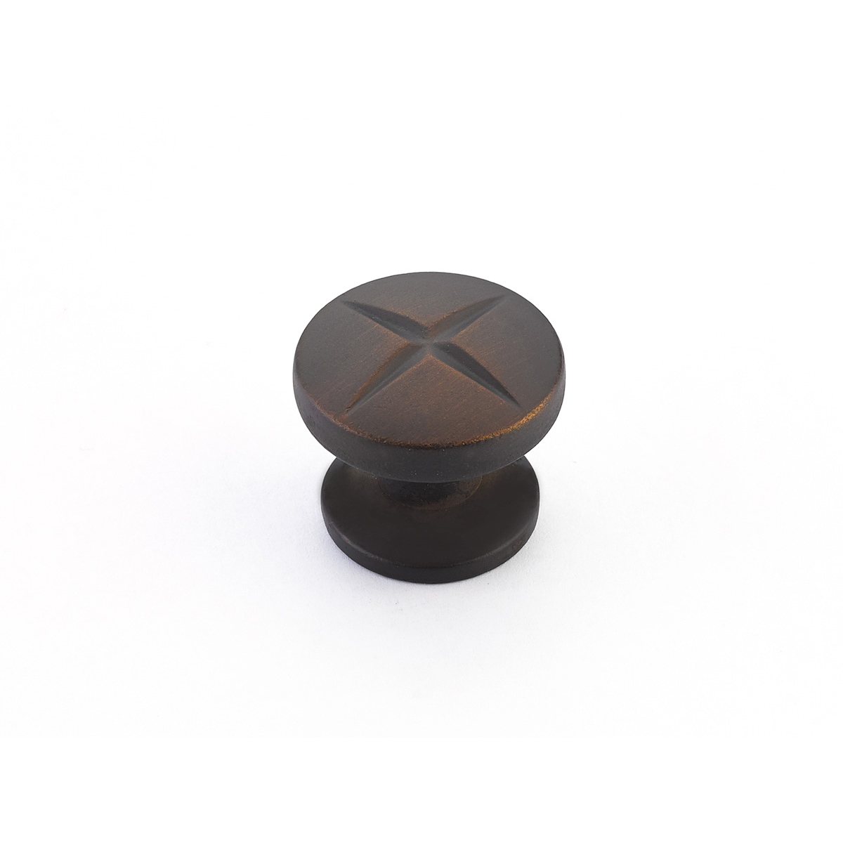 Northport Round Knob in Ancient Bronze