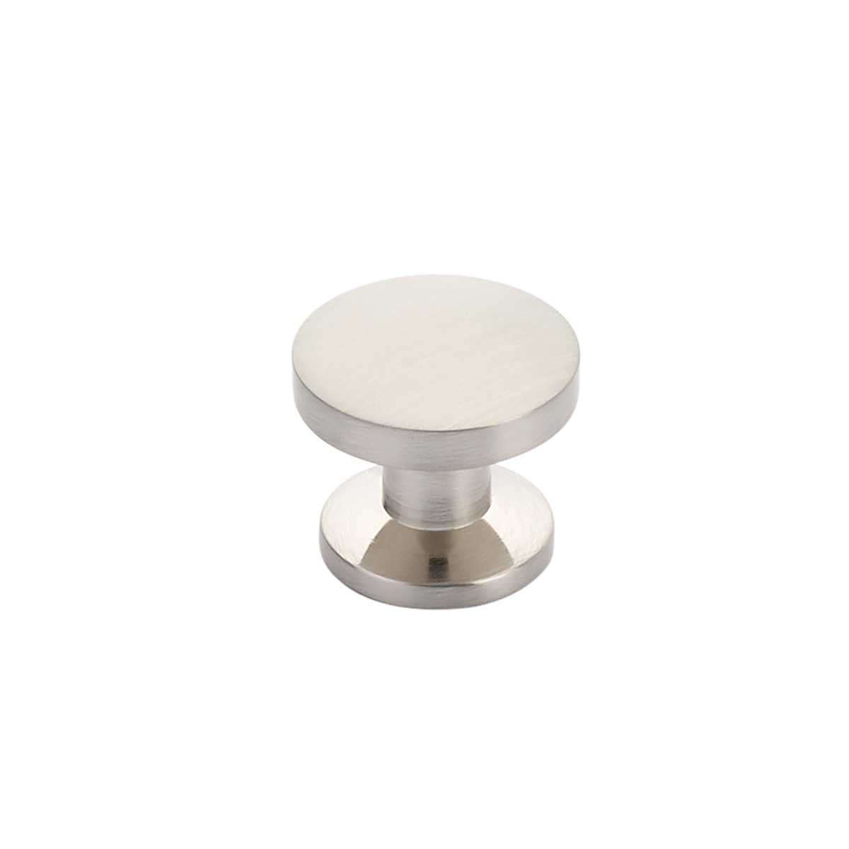 Northport Smooth Round Knob in Brushed Nickel