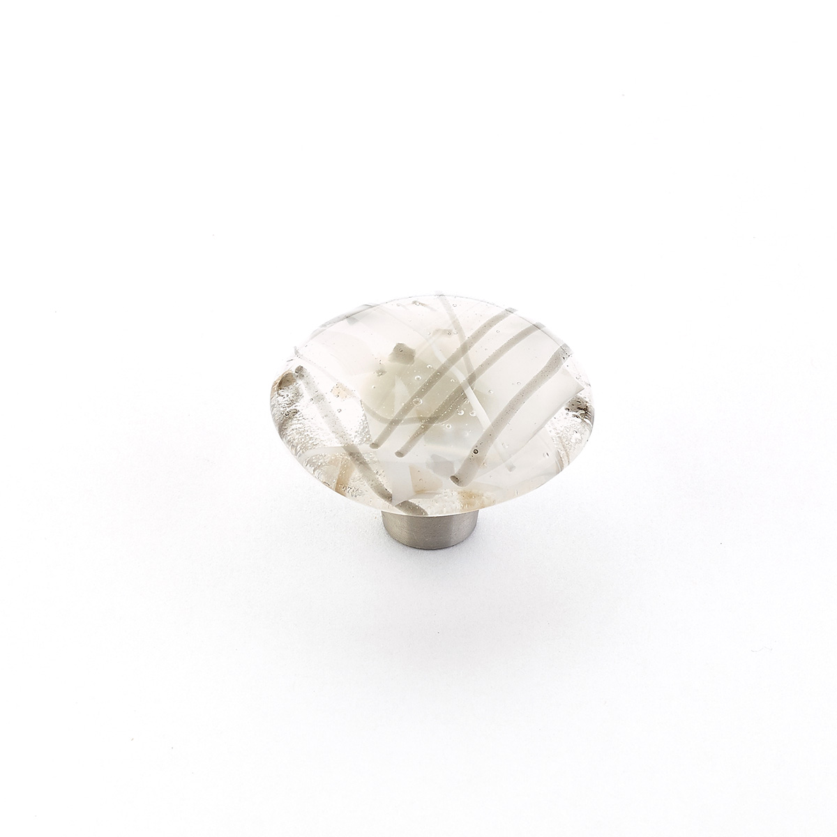 Ice Round Glass Knob