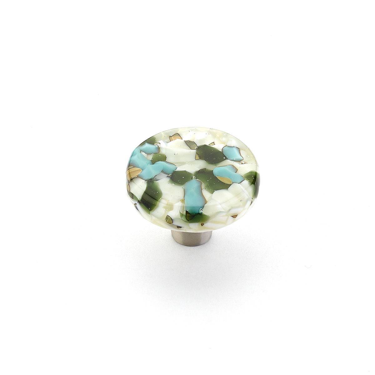 Ice Round Glass Knob