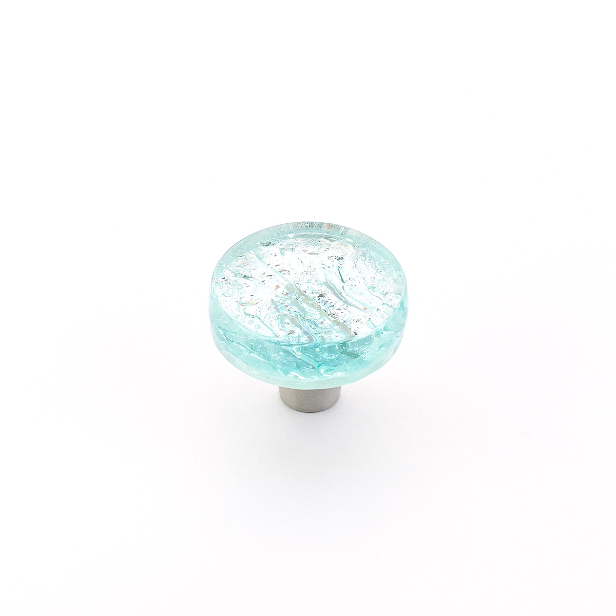 Ice Round Glass Knob