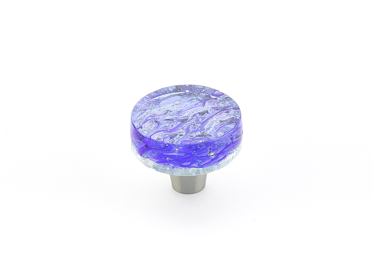 Ice Round Glass Knob