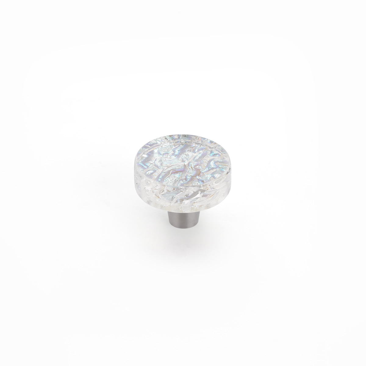 Ice Round Glass Knob