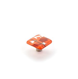 Ice Square Glass Knob