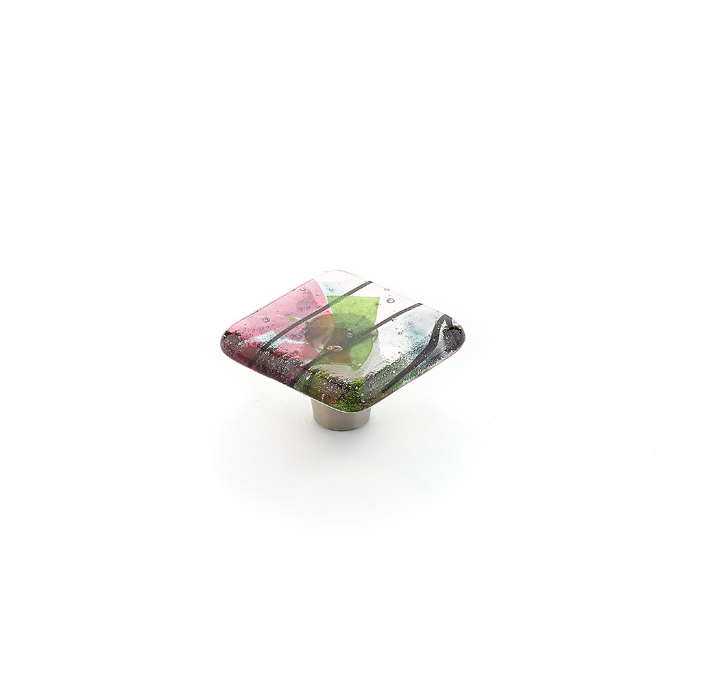 Ice Square Glass Knob