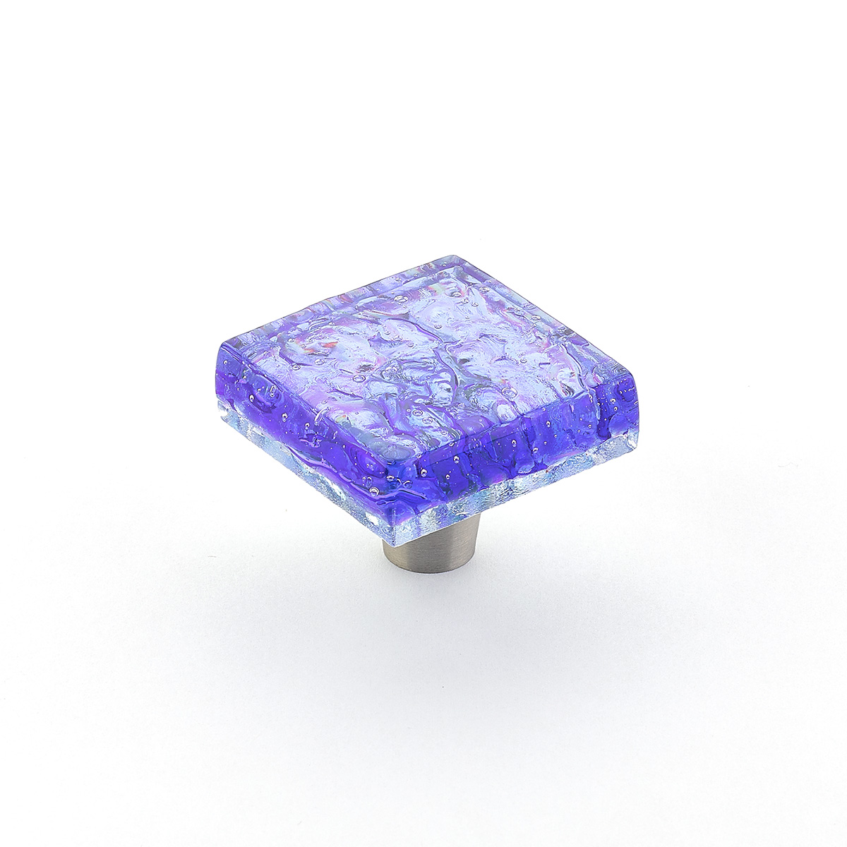 Ice Square Glass Knob