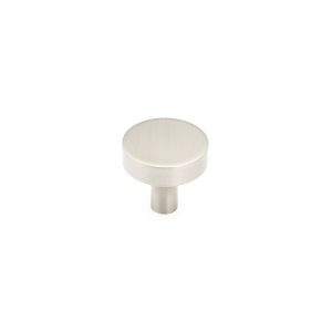 Haniburton Round Knob in Satin Nickel
