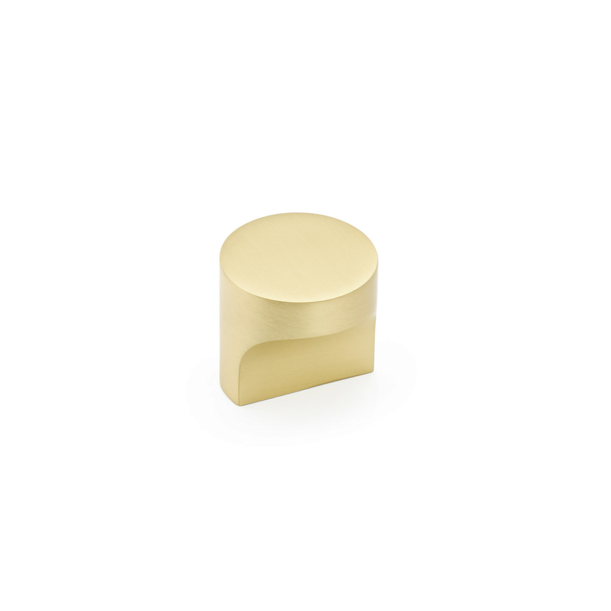 Haniburton Round T-Knob in Satin Brass
