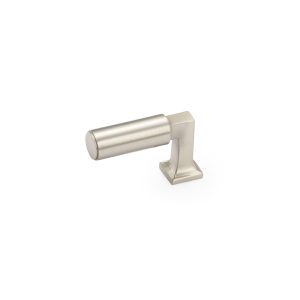 Haniburton Finger Pull in Satin Nickel