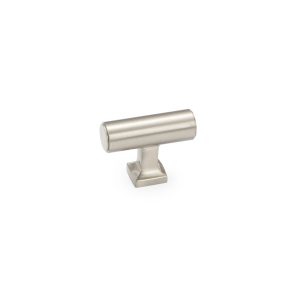 Haniburton T-Knob in Satin Nickel