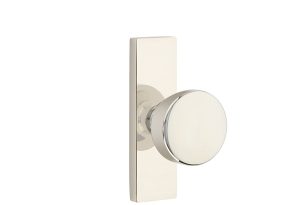 Stretto Laurent Knob in Polished Nickel
