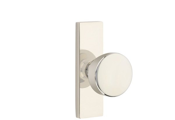 Stretto Laurent Knob in Polished Nickel