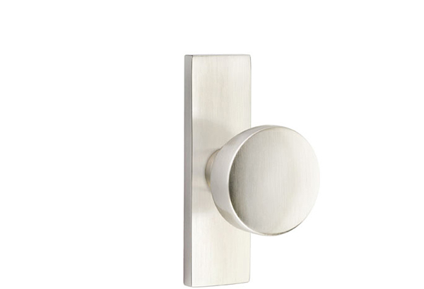 Stretto Laurent Knob in Satin Nickel