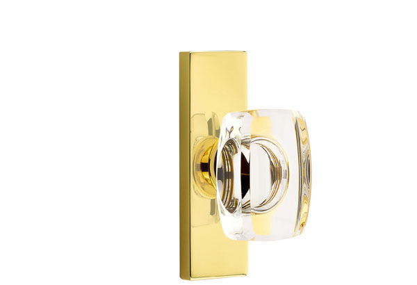 Stretto Windsor Glass Knob in Oil Rubbed Bronze