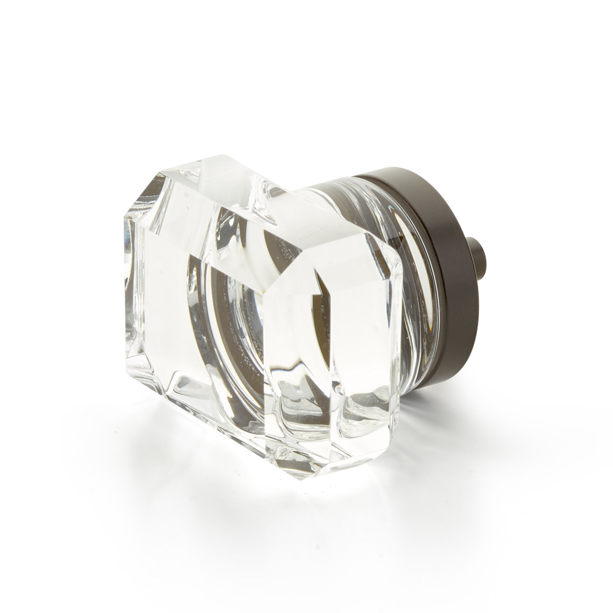City Lights Rectangular Glass Knob