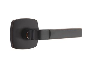 Modern Aston Lever in Oil Rubbed Bronze