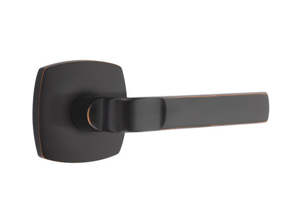 Modern Aston Lever in Oil Rubbed Bronze
