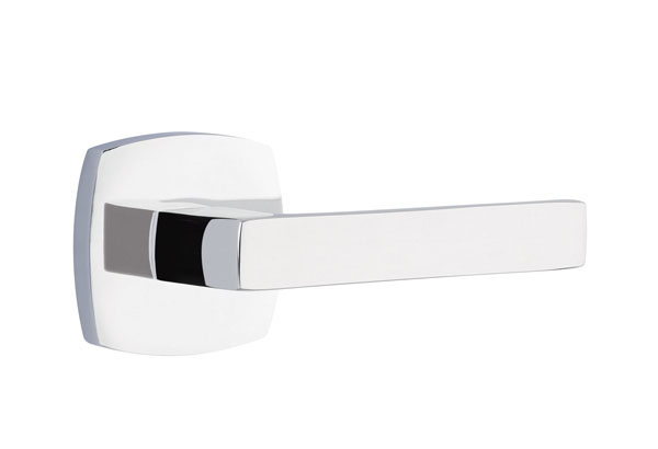 Modern Dumont Lever in Polished Chrome