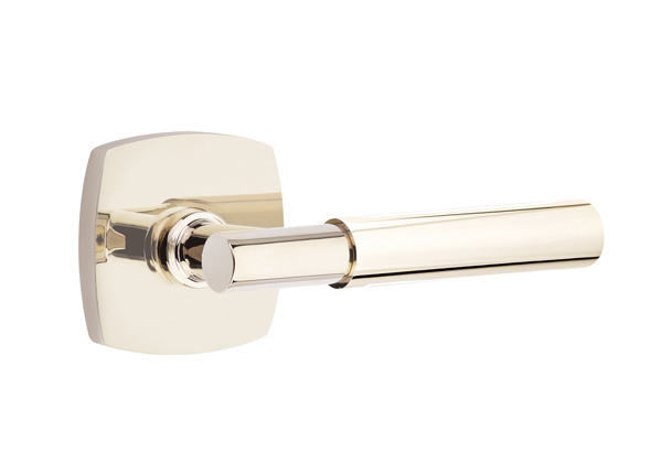 Modern Myles Lever in Polished Nickel