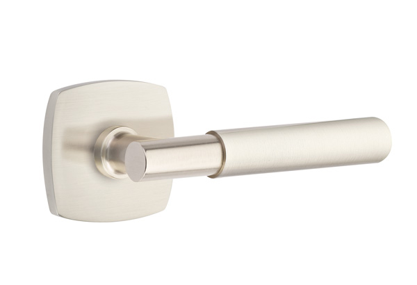Modern Myles Lever in Satin Nickel
