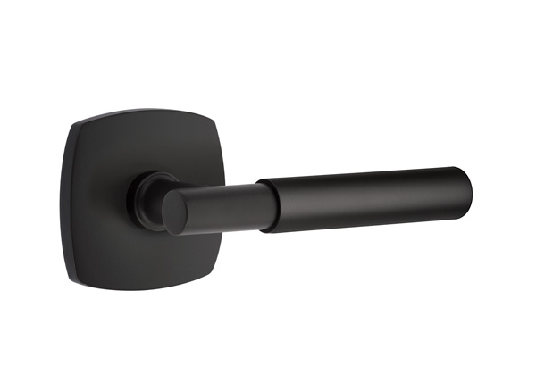 Modern Myles Lever in Flat Black