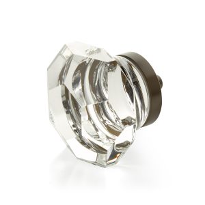 City Lights Dome Faceted Glass Knob