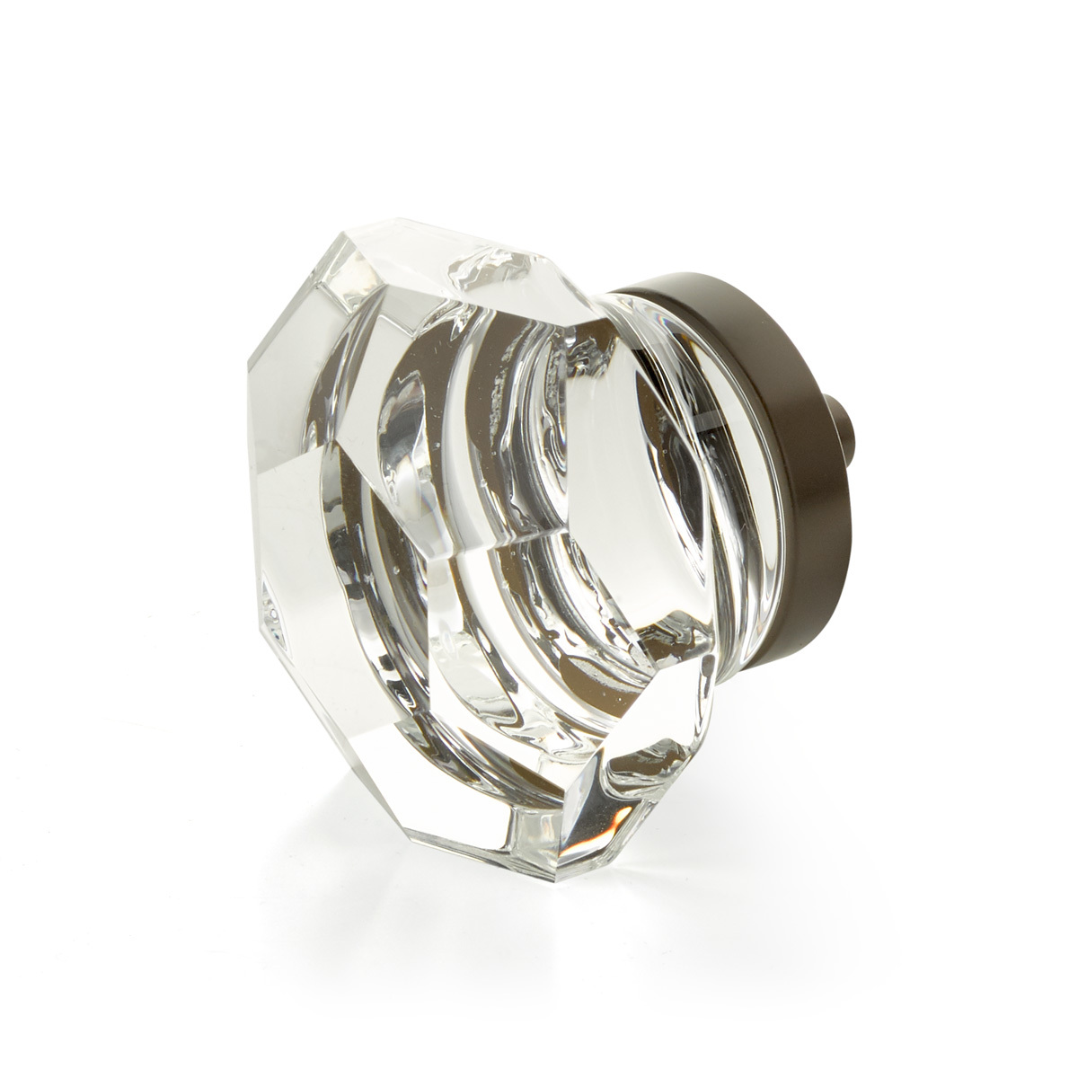City Lights Dome Faceted Glass Knob