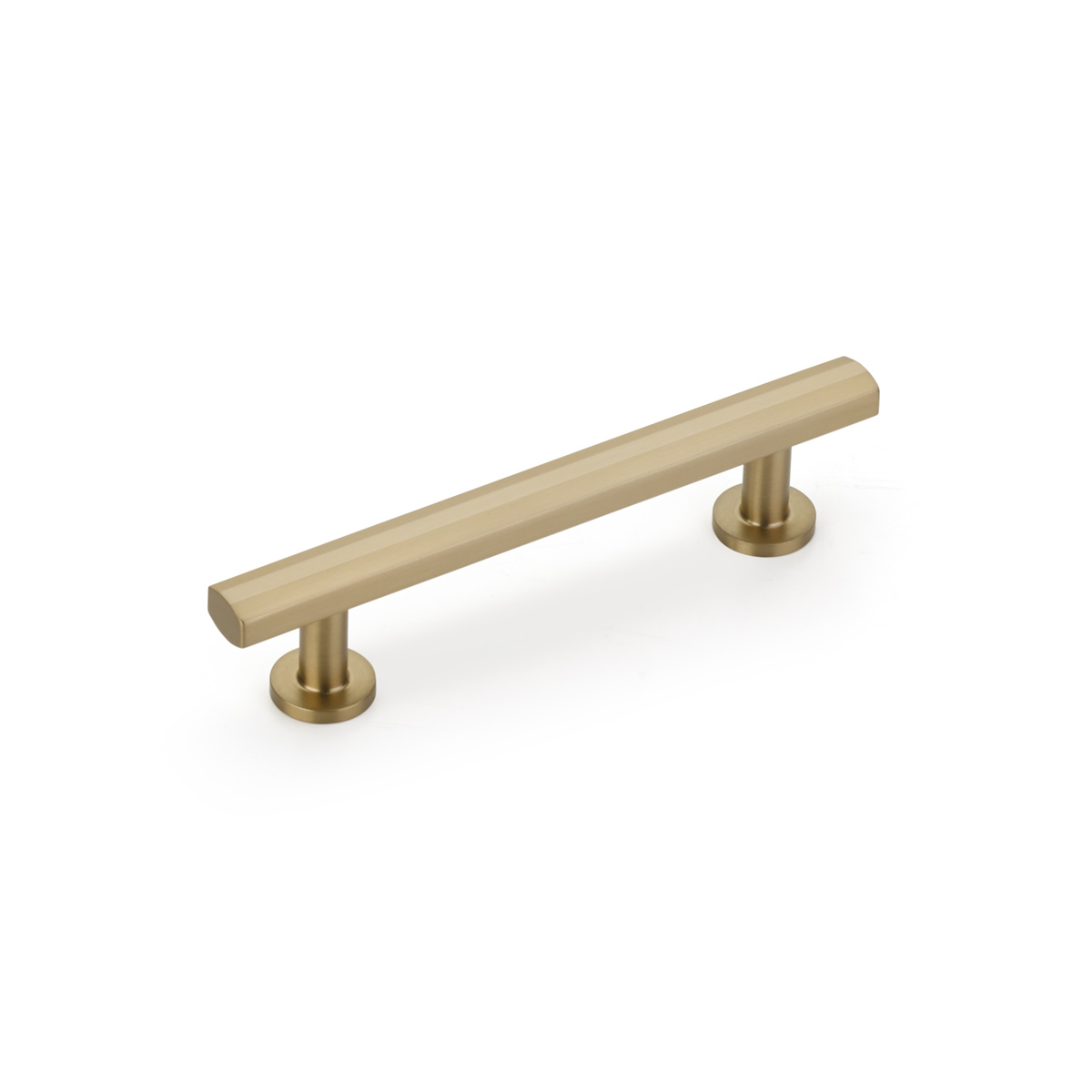 Heathrow Pull in Signature Satin Brass