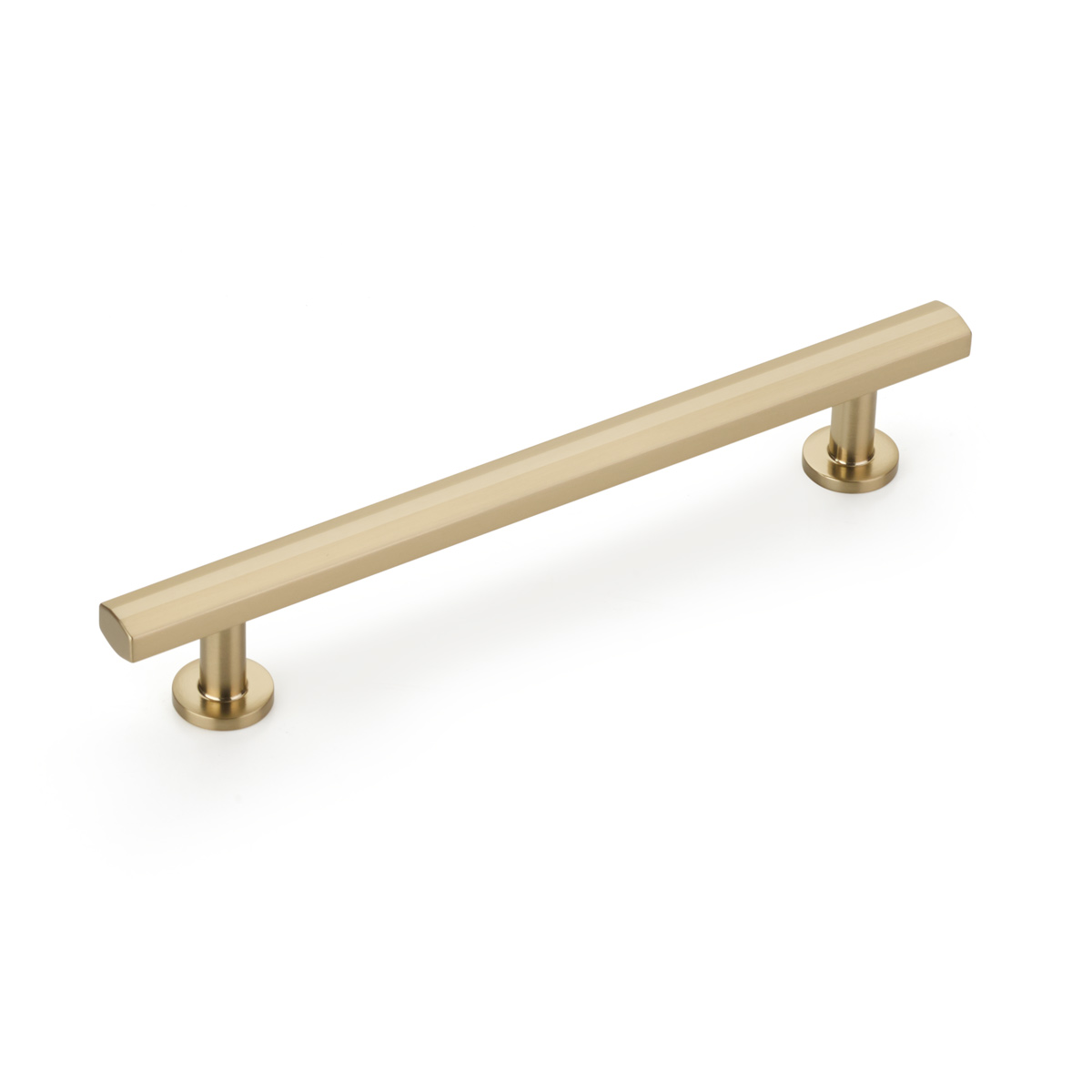Heathrow Pull in Signature Satin Brass