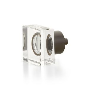 City Lights Square Glass Knob