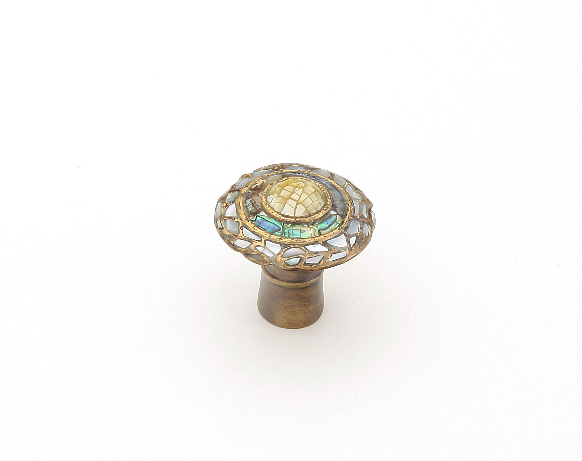 Fair Isle Domed Knob