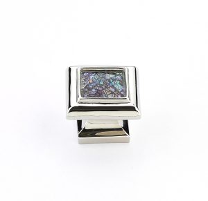 Inlay Square Knob 1-1/4"