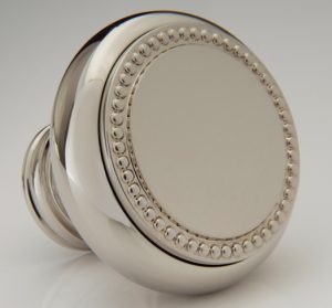 Decorative Hammered Bead Round Knob