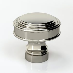 Terrace Hammered Flat Knob